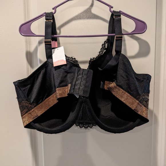 NWT 42G Cacique Lightly Lined Full Coverage Bra with 5 Hooks - Picture 7 of 9